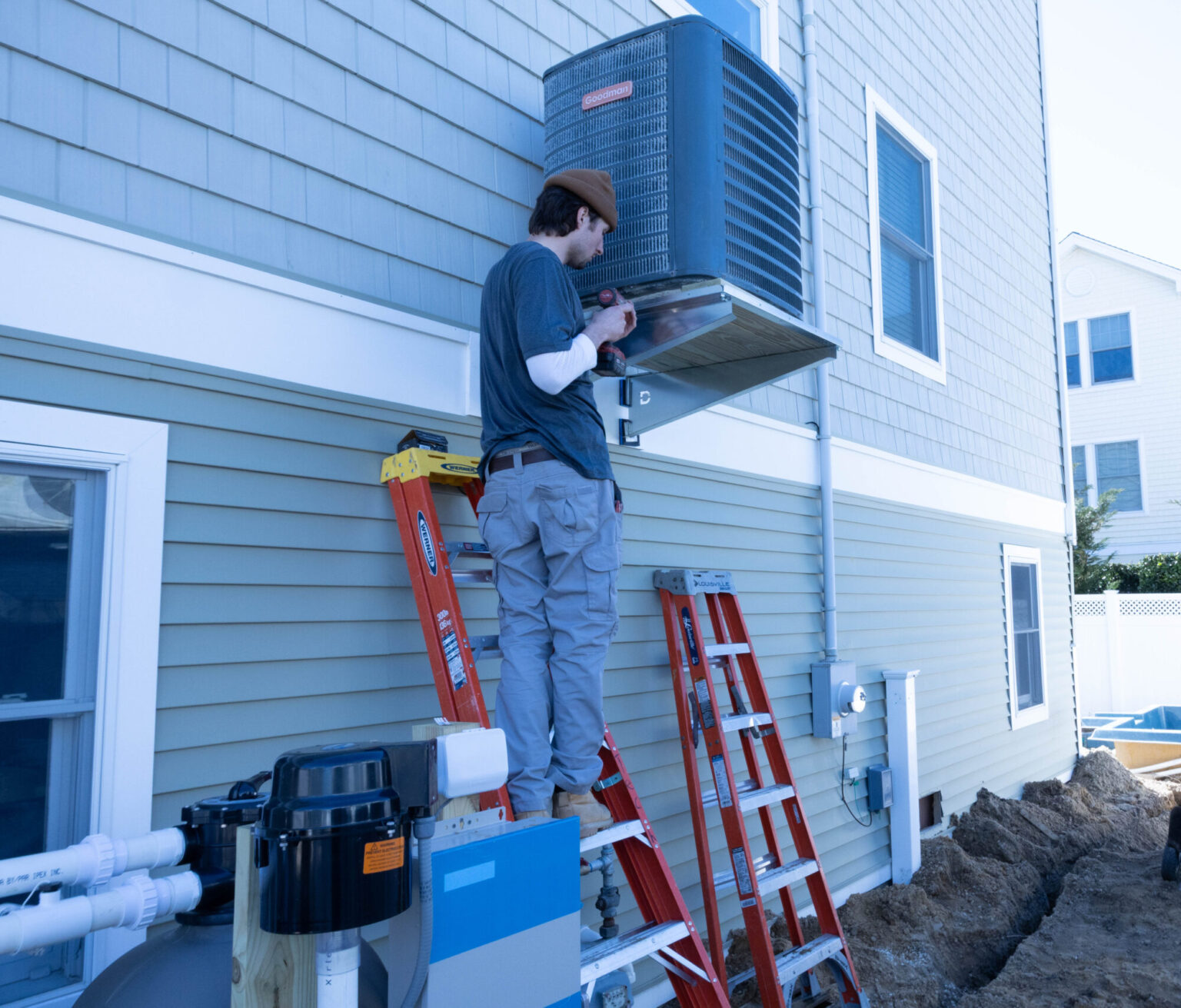Air Tech's team providing expert HVAC services in Ocean County NJ.